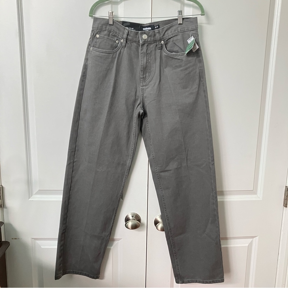 NWT Gray RSQ Straight Leg Jeans 30x32